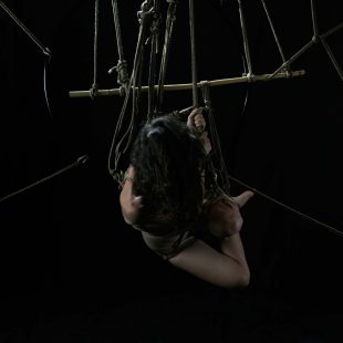 Suspension with Semenawa ropes
